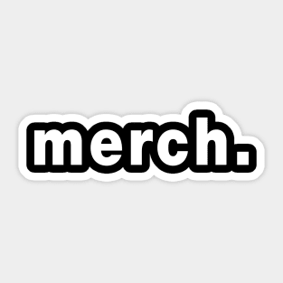 Merch Sticker